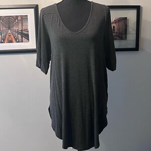 Torrid V-neck Tunic Tee